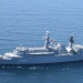 Fregata Regina Maria la exercițiu în Marea Neagră. FOTO SMFN