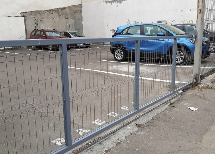 Parcarea RAEDPP. FOTO RAEDPP