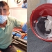 Sinucigașul a fost predat unui echipaj medical. FOTO IJJ Tulcea