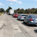 Coadă de mașini la intrarea în țară. FOTO C.S.