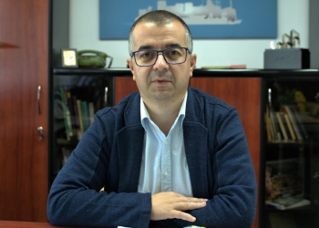 Ștefan Ilie, primarul municipiului Tulcea. FOTO Cătălin SCHIPOR