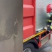 Incendiul izbucnit la tabloul electric a fost stins. FOTO ISU Delta Tulcea
