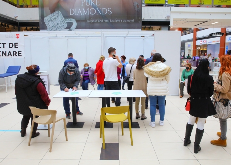 Flux de vaccinare în City Park Mall