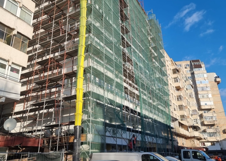 Programul de reabilitare a blocurilor din municipiul Tulcea. FOTO: Focus Press