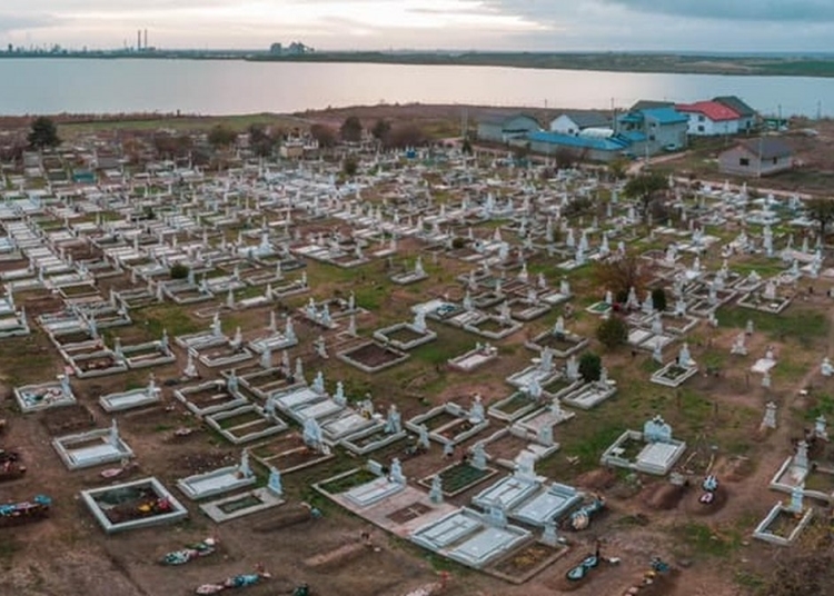 Cimitir din Corbu. FOTO Primăria Corbu