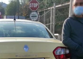 Pentru a nu plăti taxa, umbla cu numerele altei mașini. FOTO Poliția de Frontieră