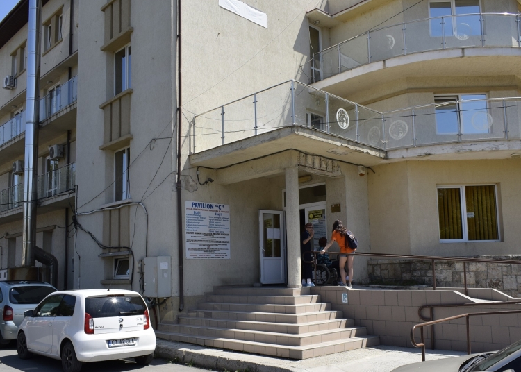 Pavilionul C al Spitalului Municipal Mangalia. FOTO Primăria Mangalia