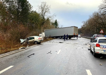 În urma impactului, șoferul autoturismului a decedat. FOTO IPJ Ialomița