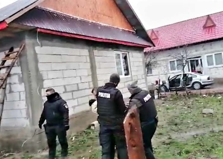 Evadatul a fost prins de către polițiști. FOTO IPJ Ialomița