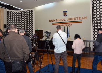 Consiliul Județean Constanța, Sala Remus Opreanu. FOTO Alexandra VASILE