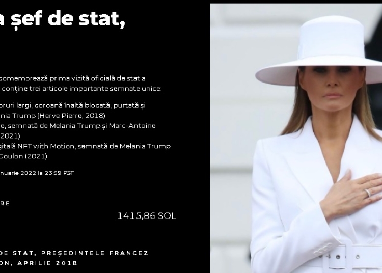Sursa FOTO: melaniatrump.com