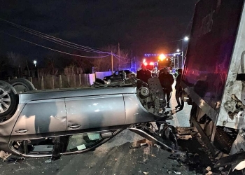 Accident rutier grav în Borănești. FOTO IPJ Ialomița