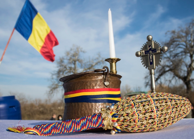 Slujba de Bobotează la Măcin. FOTO  Centrul National de Informare si Promovare Turistica Macin