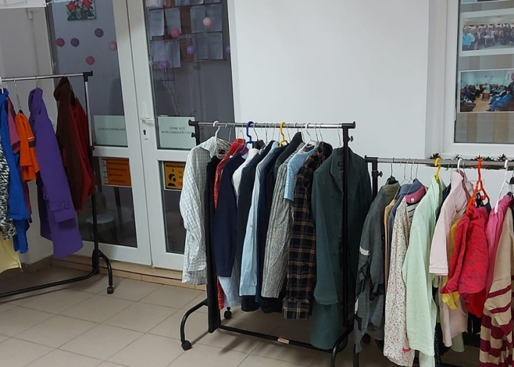 Haine pentru cei nevoiași. FOTO Primăria Năvodari