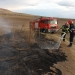 Incendiu de vegetație uscată. FOTO ISU Delta Tulcea