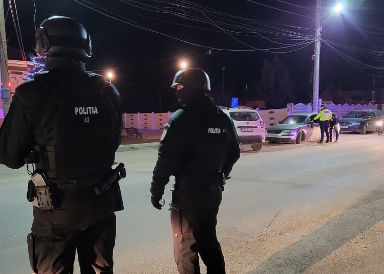 Polițiștii din forțele speciale au participat la acțiune. FOTO IPJ Constanța