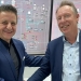 Directorul CERONAV Sorin Ovidiu Cupșa și președintele EDINNA, Arjen Mintjes. FOTO CERONAV