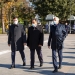 Stelian Gima, Mihai Lupu și Ermil Chelariu (de la stânga la dreapta), de Ziua Armatei Române