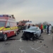 Accident rutier grav pe Autostrada A2. FOTO DRDP Constanța