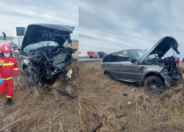 Accident mortal în județul Ialomița. FOTO ISU Ialomița