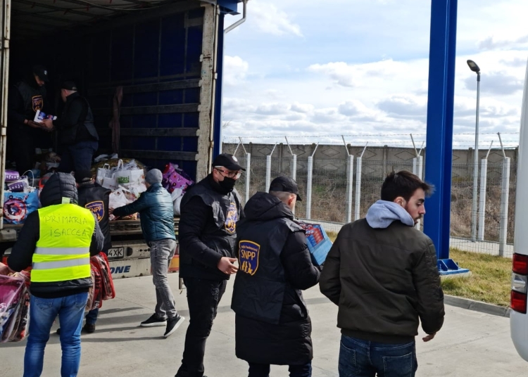 Alimente donate, descărcate la PTF Isaccea
