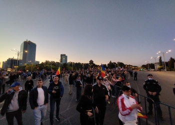 Protest la Piata Victoriei
Foto: Hotnews