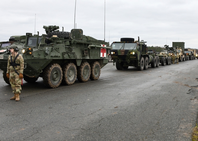 Militari SUA în drum spre România. FOTO U.S. Army Europe and Africa