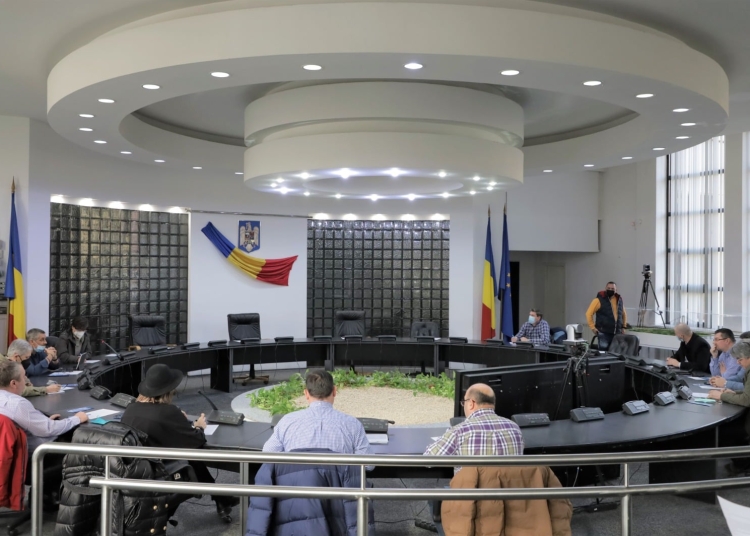 Consiliul Consultativ al Oamenilor de Afaceri la nivelul Municipiului Tulcea. FOTO Primăria Tulcea