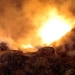Incendiu baloți de lucernă. FOTO ISU Ialomița