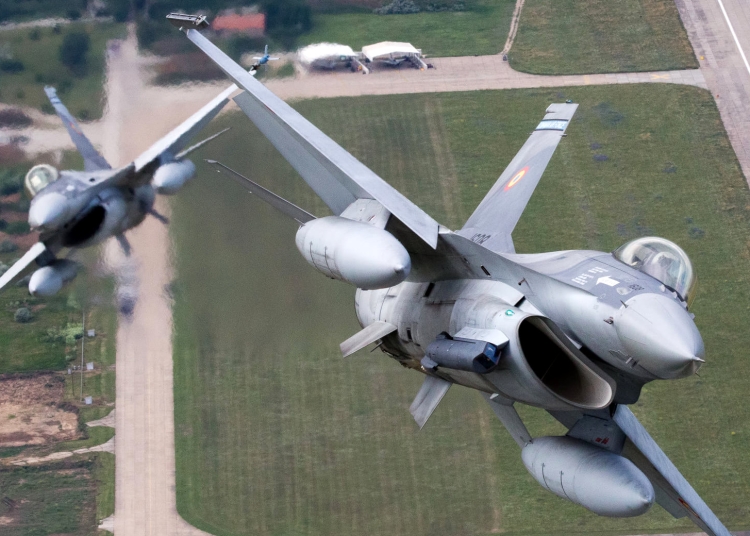 Aeronave F-16 Fighting Falcon. FOTO Forțele Aeriene Române