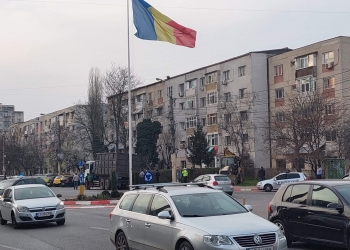 Sens giratoriu din zona CET - imagine cu rol ilustrativ. FOTO Cătălin SCHIPOR