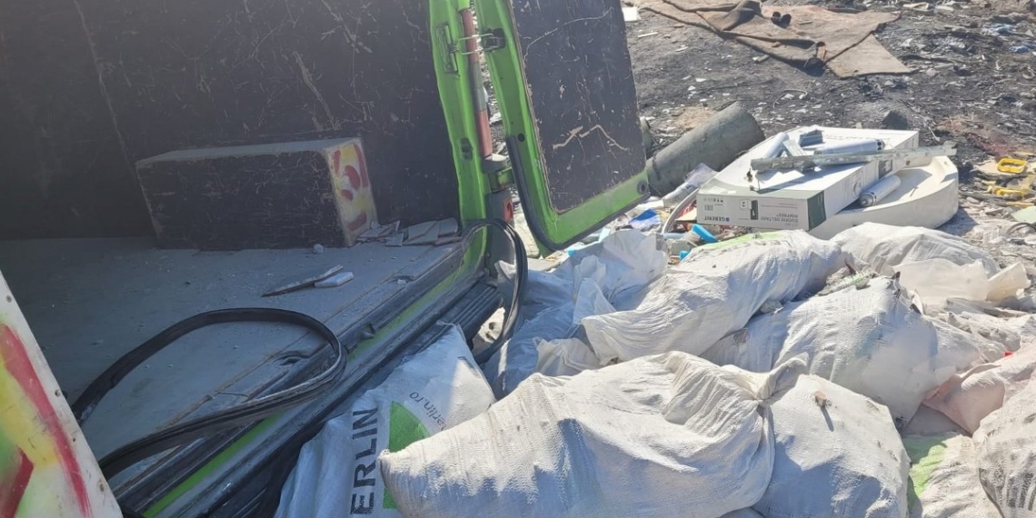 Deșeuri ilegale (imagine de arjhivă) FOTO Garda Națională de Mediu