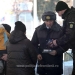 Oameni într-un punct de trecere al frontierei. FOTO Poliția de Frontieră