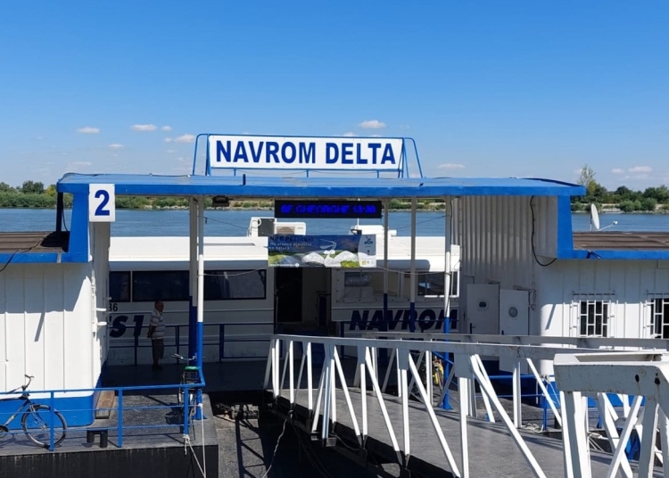 Ponton Navrom Delta. FOTO Navrom Delta