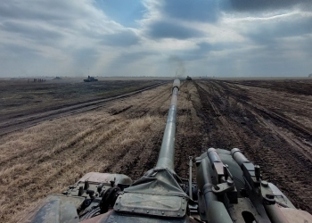 Tanc în poligon. FOTO MAPN