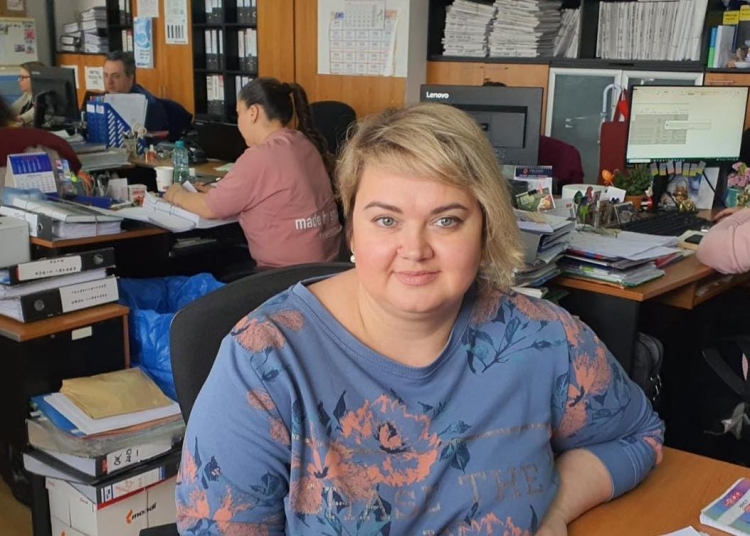 Anastasia Kulakova. Sursa FOTO: Poșta Română