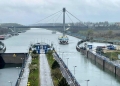 Podul Agigea peste Canalul Dunăre - Marea Neagră. FOTO: ACN