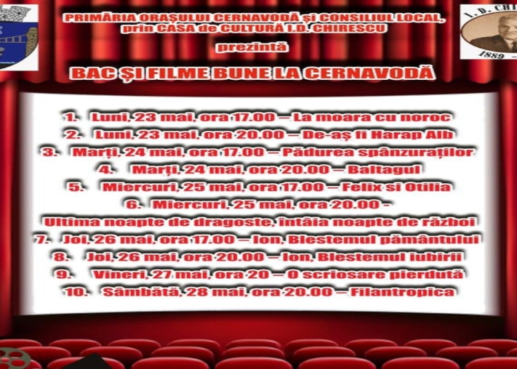 Oferta de filme pentru elevi