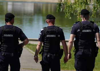 Patrulă a IJJ Tulcea. FOTO Cătălin SCHIPOR