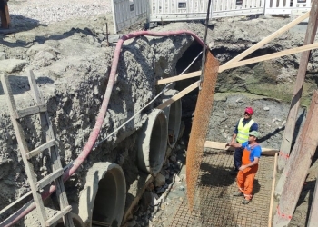 Lucrări de infrastructură în municipiul Tulcea. FOTO Primăria Tulcea