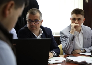 Primarii Ștefan Ilie și Alexandru-Ștefan Carp. FOTO Primăria Tulcea
