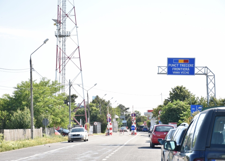 Punct de trecere frontieră Vama Veche. FOTO Alexandra VASILE