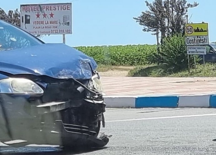 Accident rutier pe DN39, la intersecția spre Costinești - Imagine cu rol ilustrativ. FOTO: Arhivă