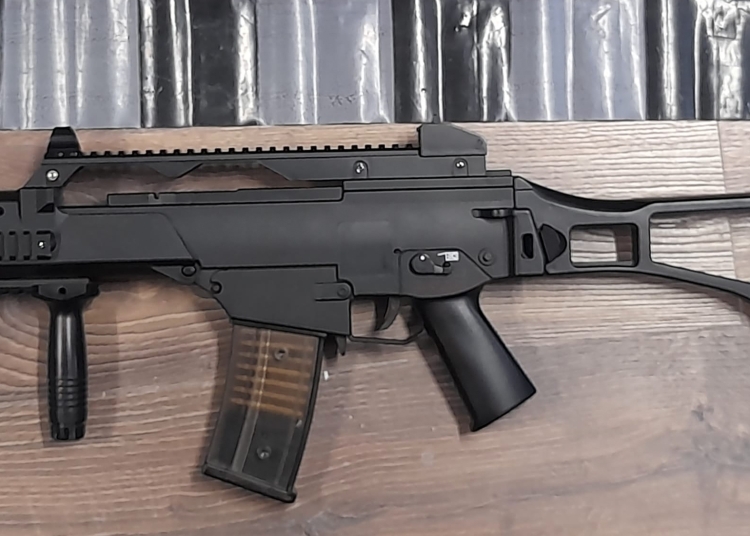 Arma a fost confiscată. FOTO IPJ Tulcea