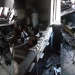 Incendiul a afectat bucătăria. FOTO ISU Dobrogea