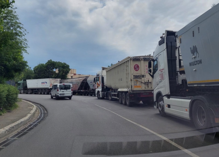 Trafic intens în Portul Constanța. FOTO: Focus Press
