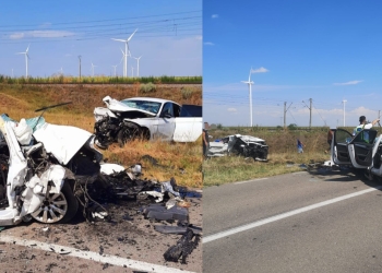Accident mortal. FOTO ISU/IPJ Ialomița
