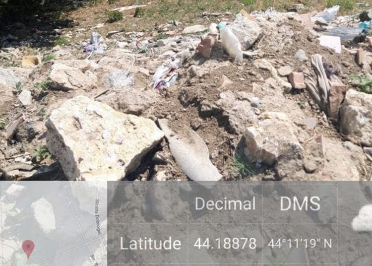 Groapă de gunoi. FOTO Garda de Mediu