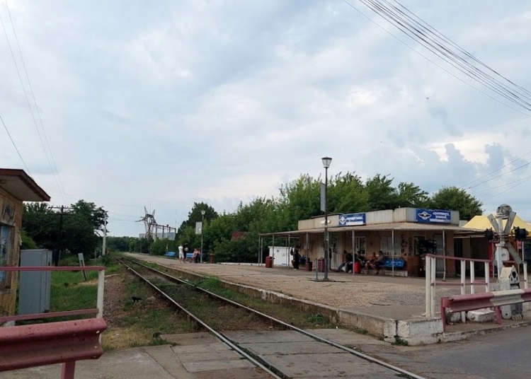 Gara CFR Costinești. FOTO Cătălin SCHIPOR