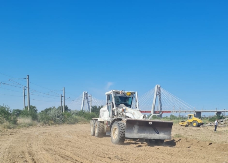 Parcare pentru autotrenuri în Portul Constanța. FOTO Portul Constanța